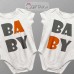 زیر دکمه نوزادی دوقلو طرح شماره 1  BABY خرید در گیفتکس